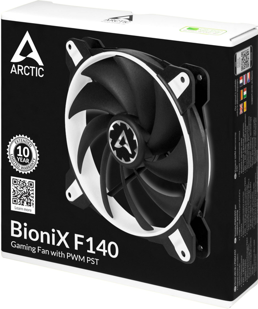Вентилятор ARCTIC BioniX F140 White (ACFAN00096A) - зображення 5