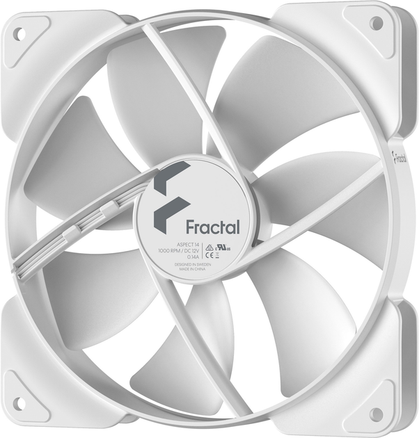 Wentylator Fractal Design Aspect 14 White (FD-F-AS1-1402) - obraz 2