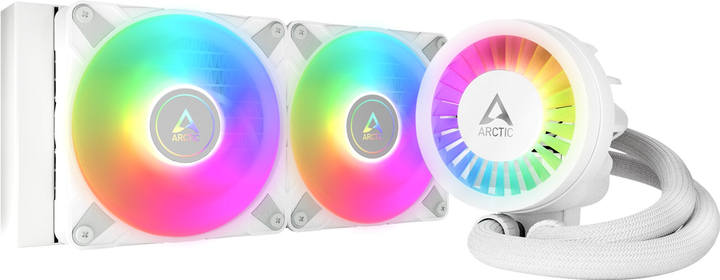 Система рідинного охолодження Arctic Liquid Freezer III 240 A-RGB White(ACFRE00150A) - зображення 1