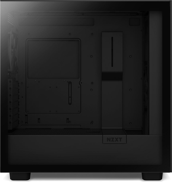 Obudowa NZXT H Series H7 Flow RGB 2023 Edition ATX Mid Tower Chassis All Black Color (CM-H71FB-R1) - obraz 2