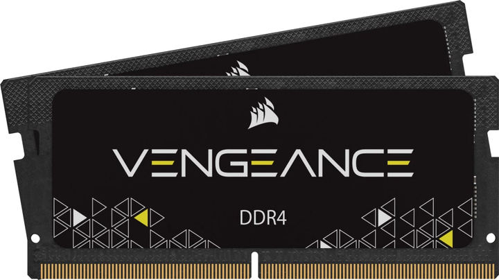 Оперативна пам'ять Corsair SODIMM DDR4-3200 16384 MB PC4-25600 (Kit of 2x8192) Vengeance (CMSX16GX4M2A3200C22) - зображення 1