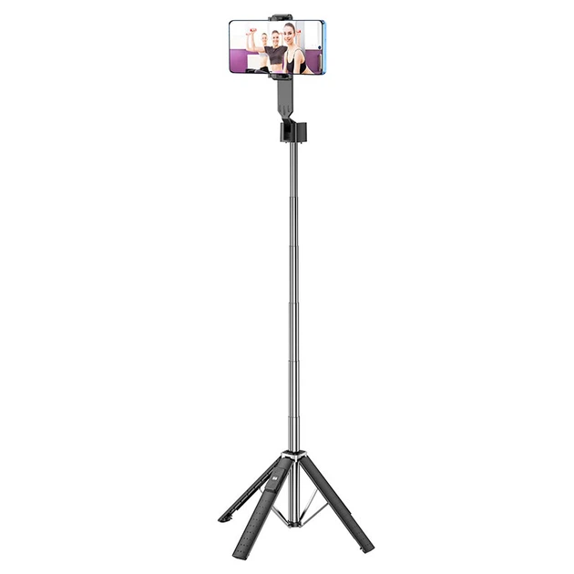 Селфи-штатив Hoco K18, 97cm, BT4.0, Черный - изображение 3