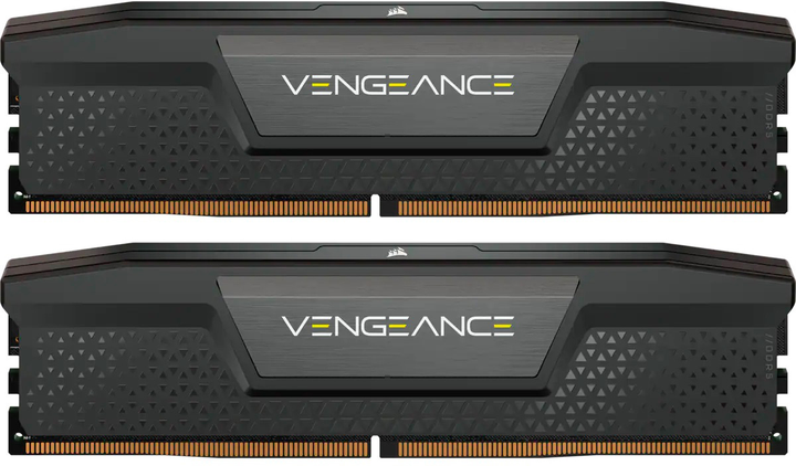 Оперативна пам'ять Corsair DDR5-6400 32768MB PC5-51200 (Kit of 2x16384) Vengeance Black (CMK32GX5M2B6400C32) - зображення 2