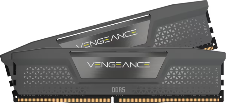 Pamięć RAM Corsair DDR5-5200 65536MB PC5-41600 (Kit of 2x32768) Vengeance Cool Grey (CMK64GX5M2B5200Z40) - obraz 3