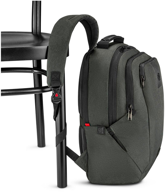 Plecak na laptopa Wenger MX ECO Professional 16" Szary (7613329169599) - obraz 6