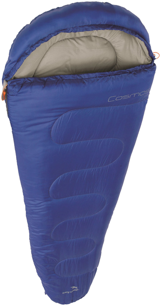 Спальний мішок Easy Camp Cosmos +8 °C Blue (Right) (5709388103840) - зображення 1