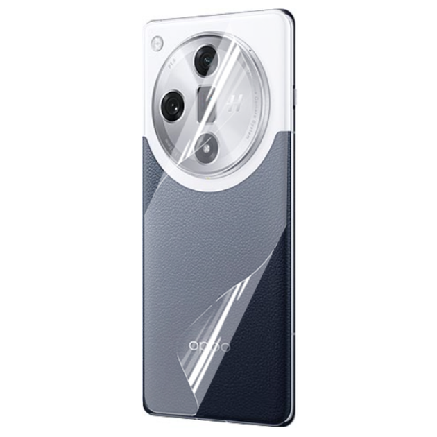 Протиударна гідрогелева плівка Hydrogel Film для Oppo Find X7 на задню панель, Transparent - Фото 1 Протиударна гідрогелева плівка Hydrogel Film для Oppo Find X7 на задню панель, Transparent - зображення 1