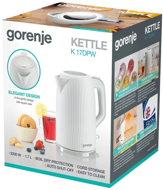 Електрочайник GORENJE K17DPW 299022 - зображення 11