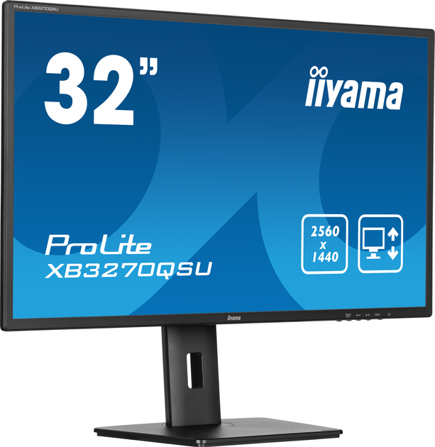 Monitor 31.5" iiyama ProLite XB3270QSU-B1 - obraz 2