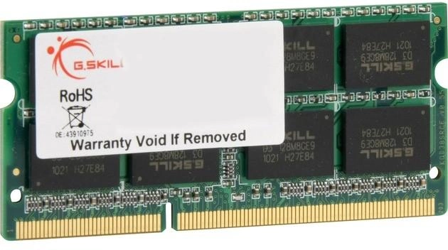 Pamięć RAM G.Skill SODIMM DDR3-1333 8192 MB PC3-10666 (F3-10666CL9S-8GBSQ) - obraz 1