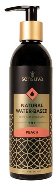 Lubrykant Sensuva Natural Peach na bazie wody 125 ml (810002669545) - obraz 1