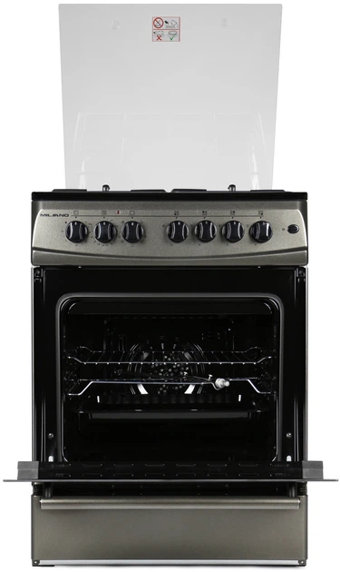 Плита комбинированная MILANO ML60 EF50 Graphite - Фото 3 Плита комбинированная MILANO ML60 EF50 Graphite - изображение 3