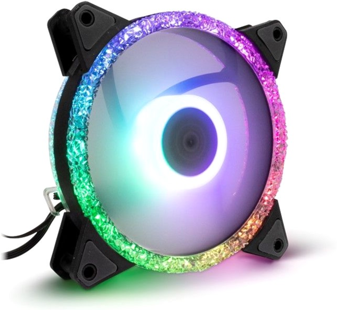 Набір вентиляторів Argus RS-07 RGB 3x120 мм (4260455646161) - зображення 2