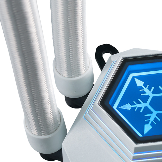 Система жидкостного охлаждения SilverStone Perma Frost Premium PF360W-ARGB-V2 White (SST-PF360W-ARGB-V2) - изображение 10