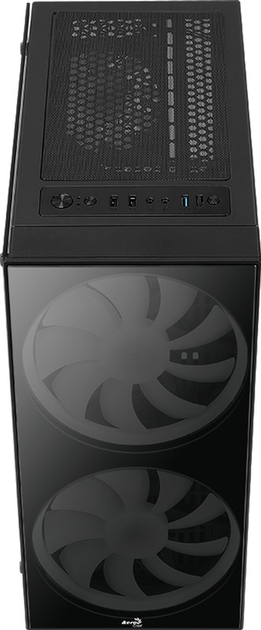 Корпус Aerocool Python ARGB (Python-G-BK-v1) Black - изображение 4