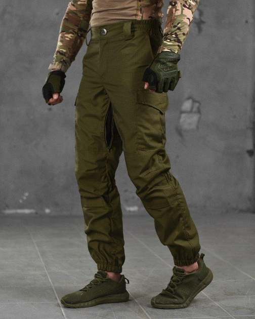 Армейские мужские штаны с вентиляцией XL олива (87588) - изображение 1
