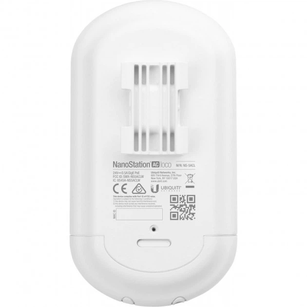 Точка доступа Ubiquiti Nanostation 5AC Loco (NS-5ACL) - Фото 3 Точка доступа Ubiquiti Nanostation 5AC Loco (NS-5ACL) - изображение 3
