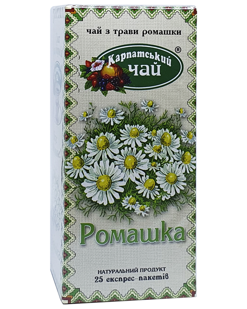 Карпатський чай Ромашка в пакетиках 20 шт х 2 г (970) - изображение 1