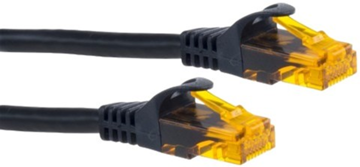 Patchcord Libox Cat 6 UTP 10 m Black (KAB-KOM-00010) - obraz 1