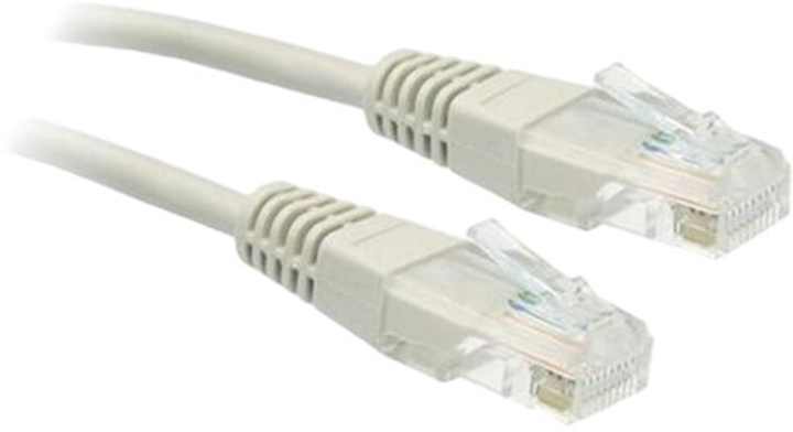 Patchcord Libox Cat 5e UTP 3 m White (KAB-KOM-0012) - obraz 1