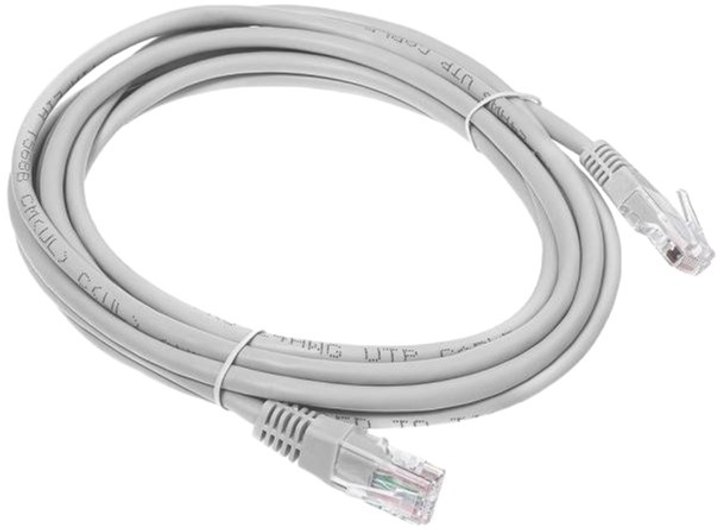 Patchcord Libox Cat 5e UTP 5 m White (KAB-KOM-0013) - obraz 2