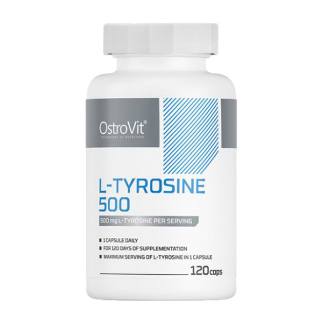 Л-Тирозин OstroVit L-Tyrosine 500 mg 120 капсул – фото, отзывы ...