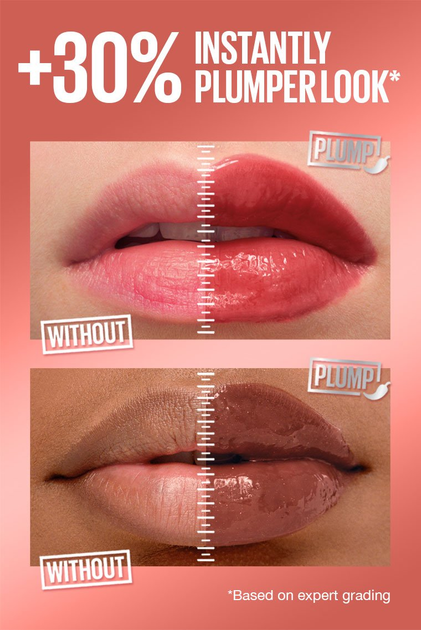 Блиск-плампер для губ Maybelline New York з екстрактом перцю чилі 001 Blush Blaze 5.4 мл (30158719) - зображення 4