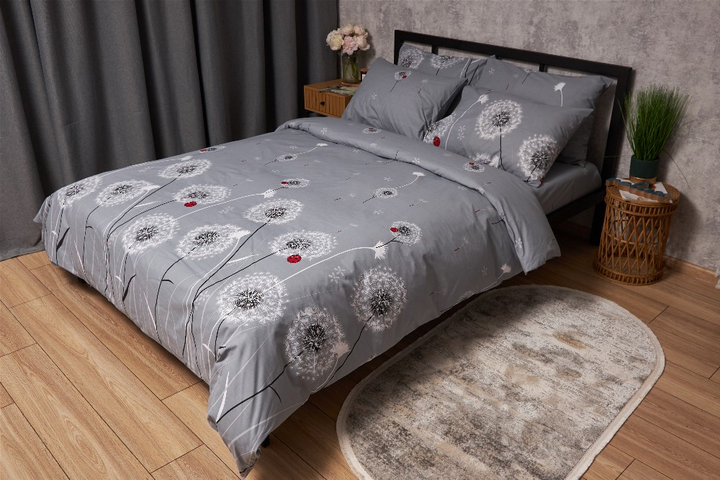 Акція на Комплект постільної білизни Moon&Star Бязь Gold Люкс Ladybug King Size 220x240 см наволочки 2х70х70 см (MS-820005427) від Rozetka