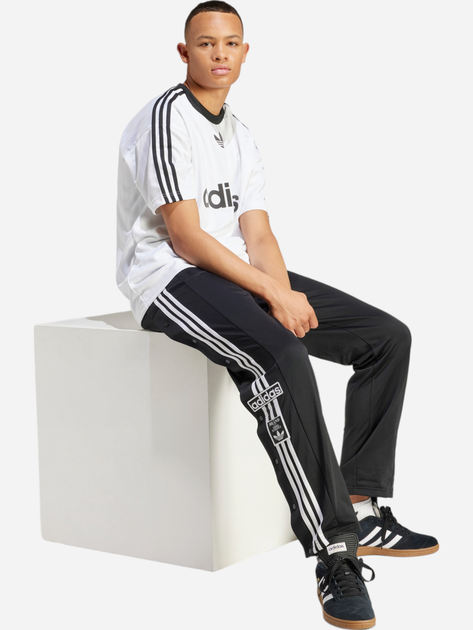 Koszulka sportowa męska adidas Adicolor IM9459 L Biała (4066759622470) - obraz 3