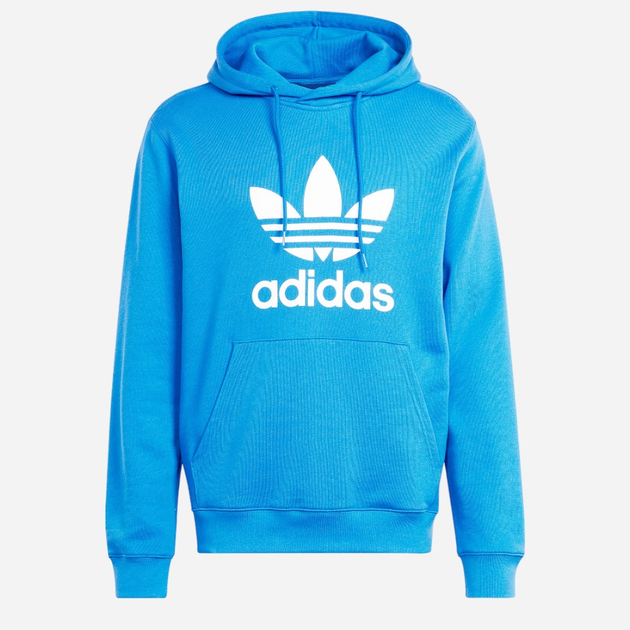 Bluza męska z kapturem oversize adidas Adicolor Classics Trefoil IM9410 M Niebieska (4066759668461) - obraz 6