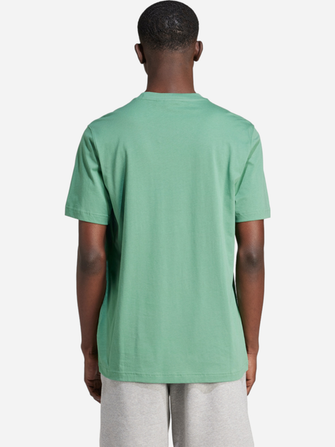 T-shirt męski bawełniany adidas Trefoil Essentials IN0671 XL Zielony (4066757321719) - obraz 2