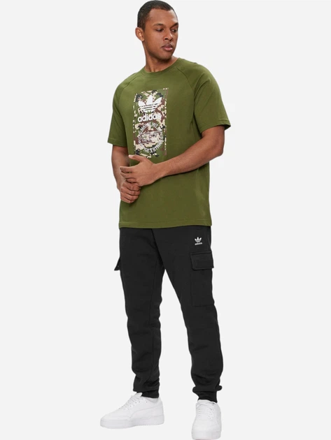 Spodnie dresowe męskie adidas Adicolor Trefoil IP2755 S Czarne (4066757325465) - obraz 3