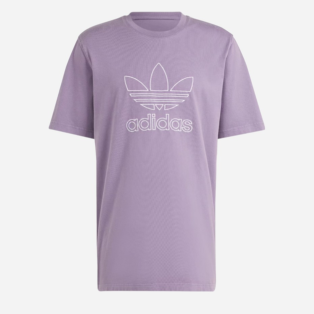 T-shirt męski bawełniany adidas Adicolor Trefoil IR7992 2XL Liliowy (4066759595903) - obraz 6