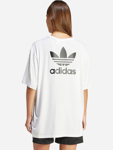 T-shirt damski długi adidas Trefoil Originals IR8064 S Biały (4066757294075) - obraz 2