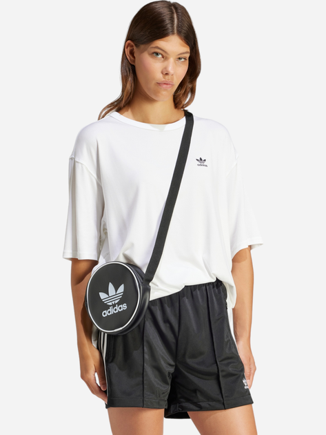 Футболка оверсайз довга жіноча adidas Trefoil Originals IR8064 S Была (4066757294075) - зображення 3
