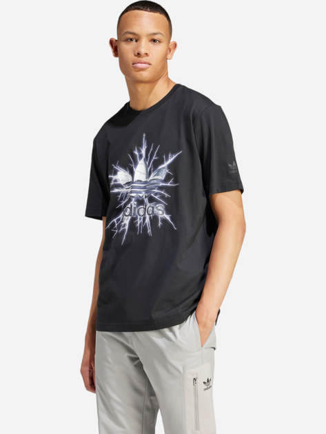 T-shirt męski bawełniany adidas Graphic IR9440 XL Czarny (4066757412042) - obraz 1