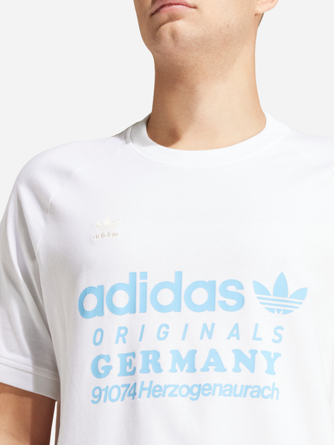 Футболка бавовняна чоловіча adidas Retro Graphic Originals IR9634 2XL Біла (4066757830976) - зображення 4