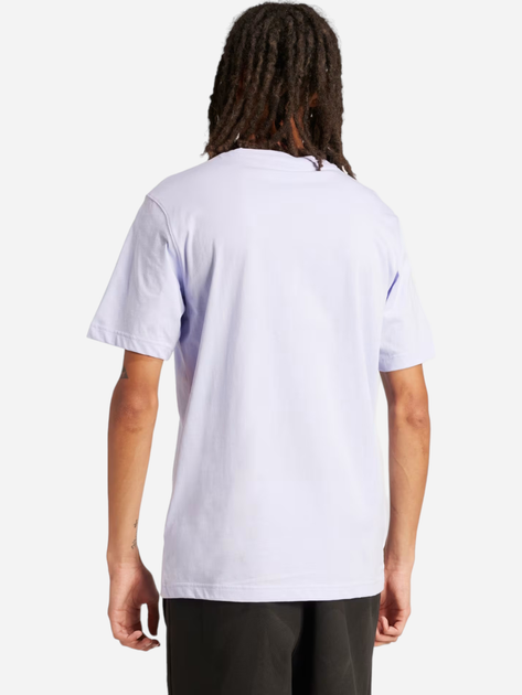T-shirt męski bawełniany adidas Trefoil Essentials IR9696 XL Lawendowa (4066757383953) - obraz 2