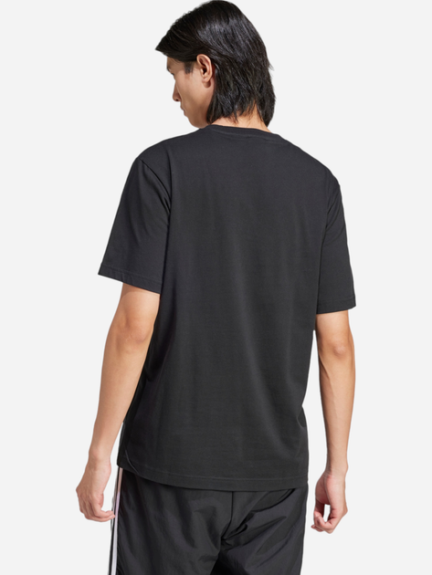 T-shirt męski bawełniany adidas Classic Monogram Graphic Originals IS0176 2XL Czarny (4066759671966) - obraz 2