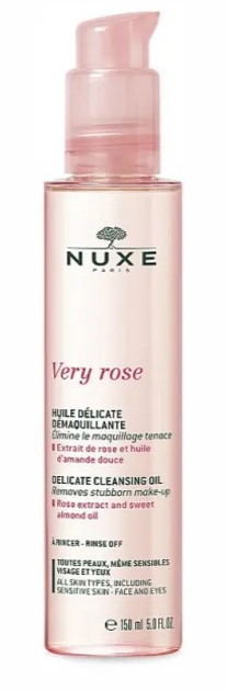 Олія для очищення обличчя Nuxe Very Rose Cleansing Oil 150 мл (3264680022067) - зображення 1