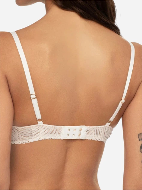 Бюстгальтер Push-up мереживний Esotiq 41459-01X 75B Кремовий (5903972272343) - зображення 4