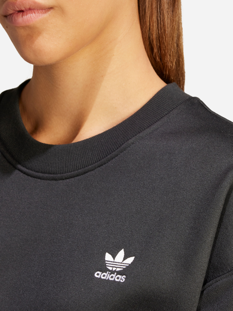 Bluza damska bez kaptura adidas Trefoil Loose IU2410 XS Czarna (4066757244407) - obraz 5