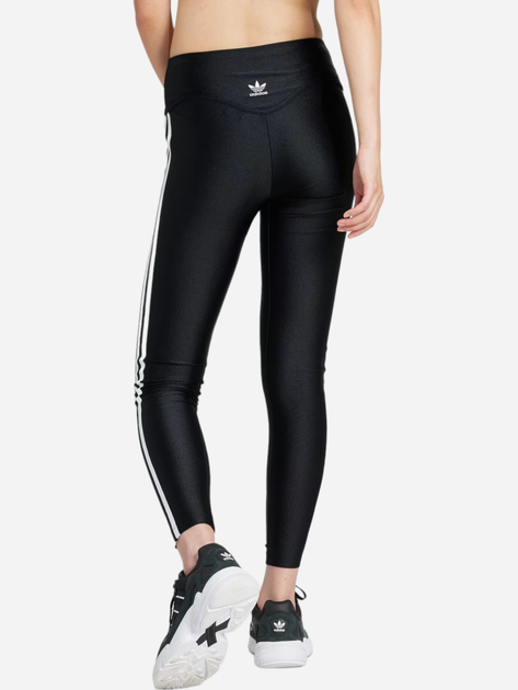 Спортивні легінси високі жіночі adidas 3-Stripes IU2522 L Чорні (4067886286122) - зображення 2