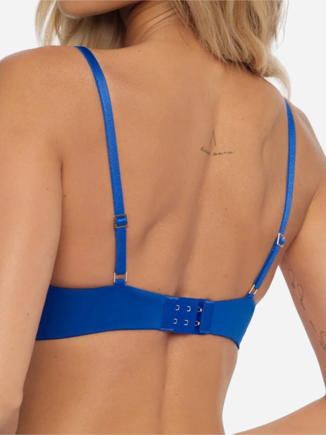Biustonosz damski Push-up z koronką Esotiq 41404-54X 85C Niebieski (5903972271308) - obraz 4