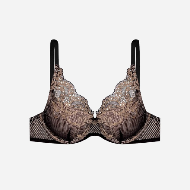 Biustonosz damski Push-up z koronką Esotiq 41181-61X 65D Czarny (5903972151594) - obraz 5
