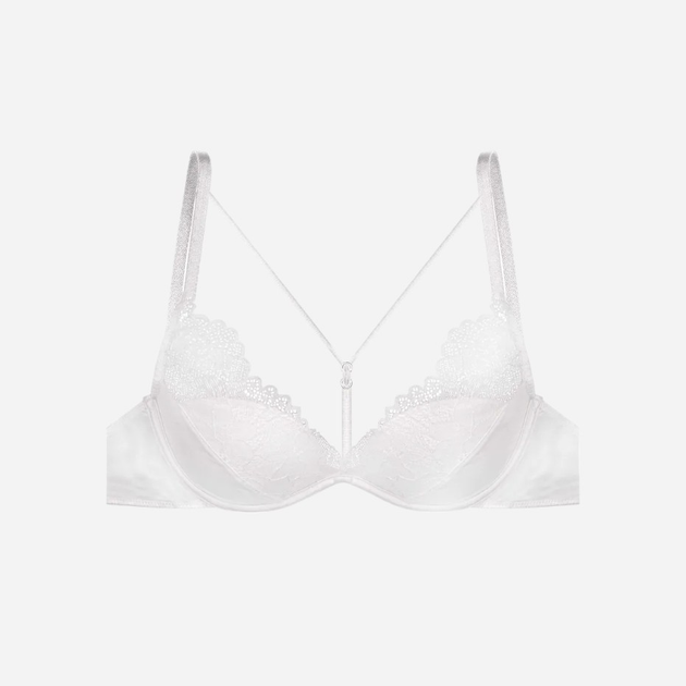 Biustonosz damski Push-up z koronką Esotiq 41384-01X 65E Kremowy (5903972275474) - obraz 5