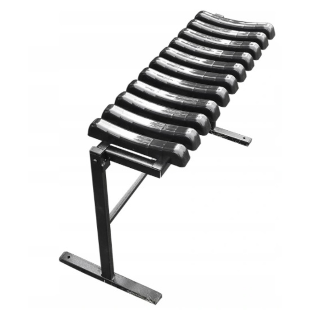 Лавка складана Chomik TWIST 100см з основою чорний - зображення 3