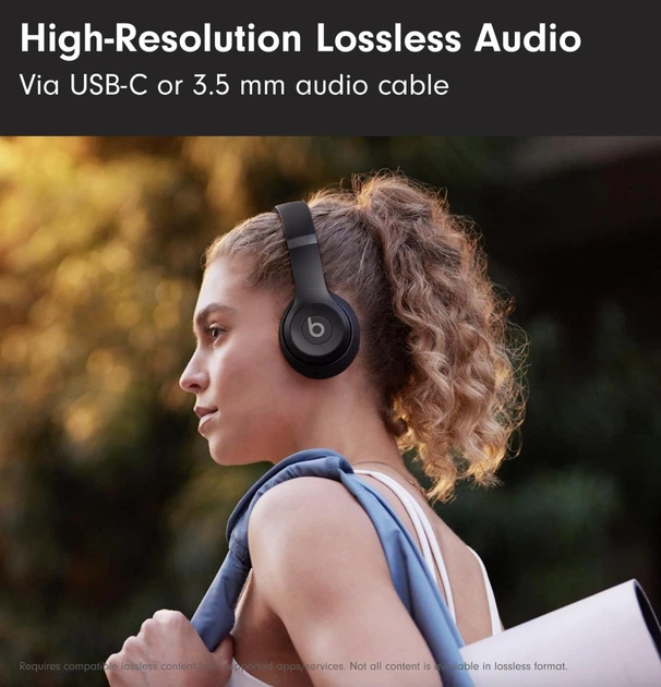 Beats Solo 4 ジェットブラック Beats Solo 4 - Bluetooth Wireless On-Ear Headphones - Beats - Onyx
