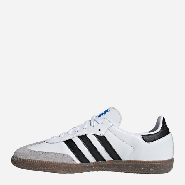 Sneakersy męskie skórzane adidas Originals Samba OG B75806 (7.5UK) 41.5 Białe (4059809047149) - obraz 3