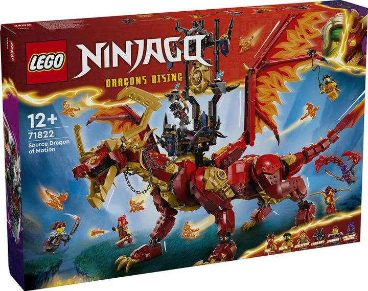 Конструктор Lego Ninjago Перводракон Движения 71822 – игрушки с